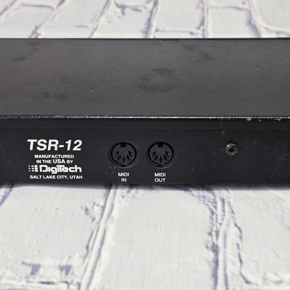 Digitech TSR 12 Studio Reverb Multi Effects Processor Rackmount - Picture 6 of 9